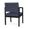 Lesro Denim (Blue)Guest Chair, 22.5W24.5L32H, VinylSeat, Lenox SteelSeries LS1101